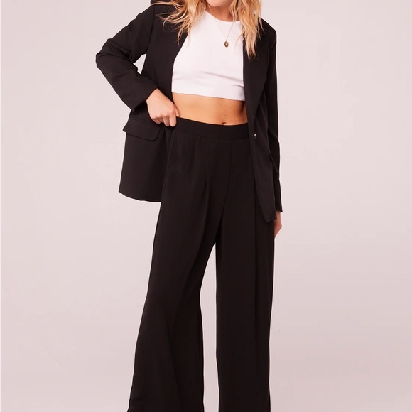 NWT Band of the Free Jackie Black one button Blazer. size Large - Picture 2 of 4